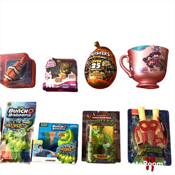 5 Surprise Mini Brands Toy Series Jojo Dora TMNT Rugrats Robo Live Smashers Zuru - Picture 3 of 11